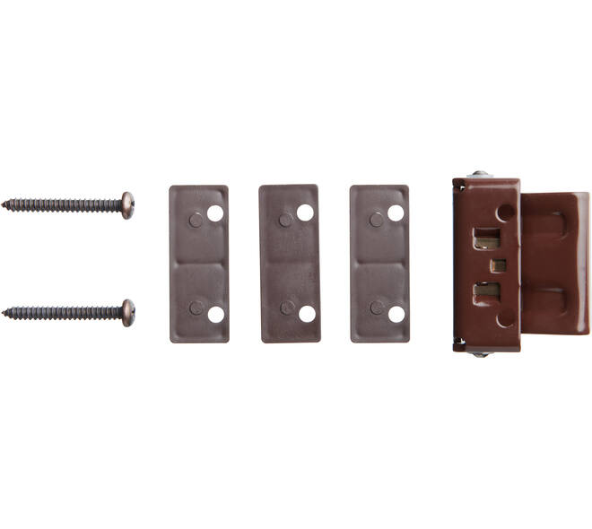 SecuMax Draaikiep raam grendel bruin