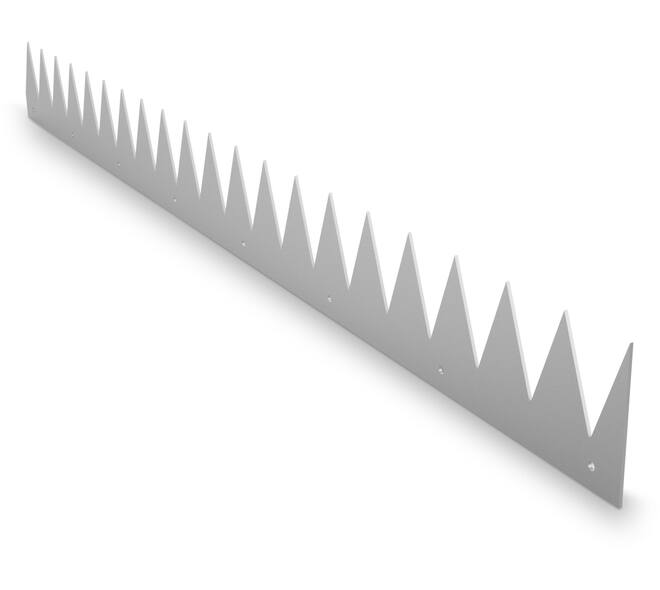 SecuMax Anti-Klimstrip Staal verzinkt, 100cm, vlak (2)
