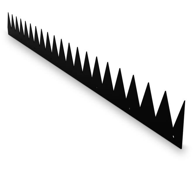 SecuMax Anti-Klimstrip Staal Blackline, 100cm, vlak (2)