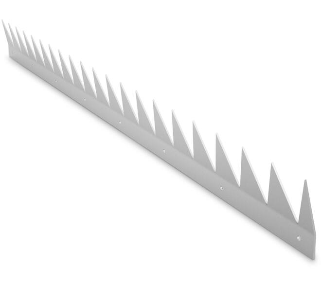 SecuMax Anti-Klimstrip Staal verzinkt, 100cm, 15 graden (2)