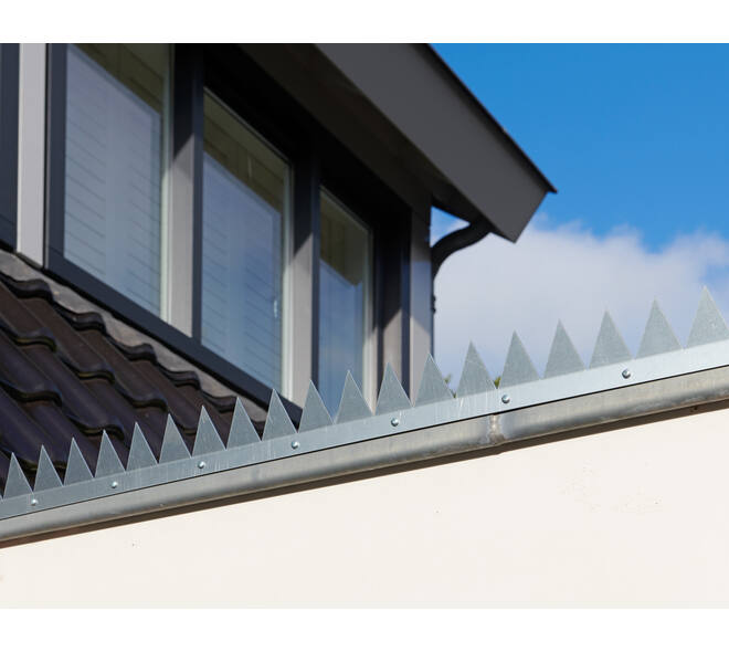 SecuMax Anti-Klimstrip Staal verzinkt, 100cm, 15 graden (2)