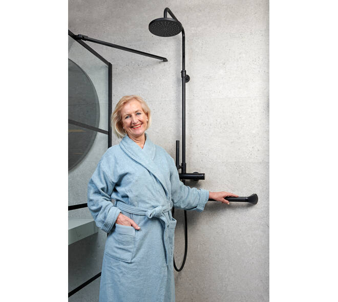 SecuCare Wandbeugel 400 mat zwart