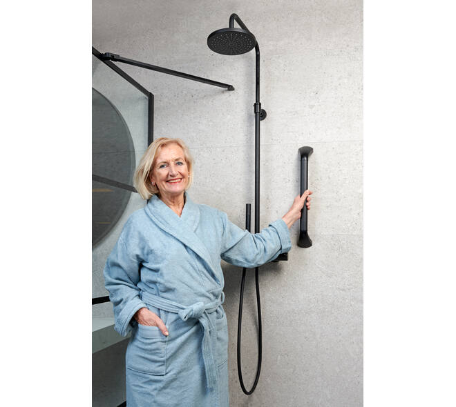 SecuCare Wandbeugel 500 mat zwart