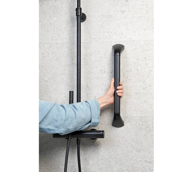 SecuCare Wandbeugel 500 mat zwart