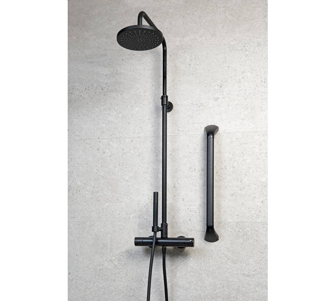 SecuCare Wandbeugel 600 mat zwart