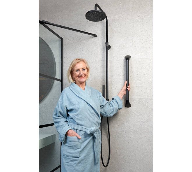 SecuCare Wandbeugel 600 mat zwart