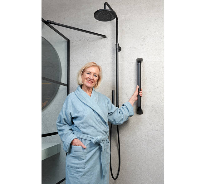 SecuCare Wandbeugel 600 mat zwart