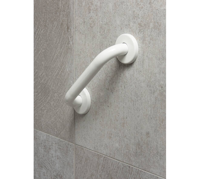 SecuCare Wandbeugel 30cm staal wit Ø32