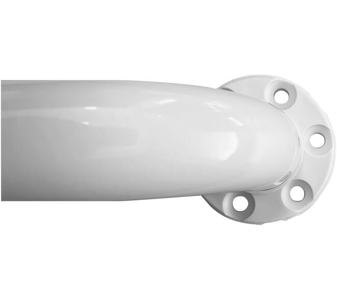 SecuCare Wandbeugel 30cm staal wit Ø32