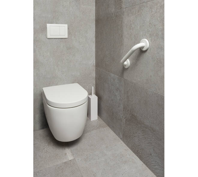 SecuCare Wandbeugel 45cm staal wit Ø32