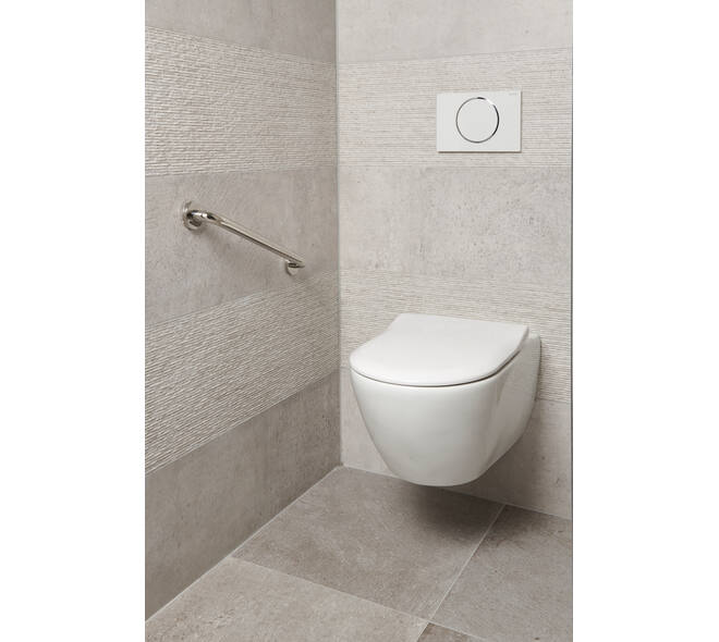 SecuCare Wandbeugel 45cm RVS gepolijst Ø25