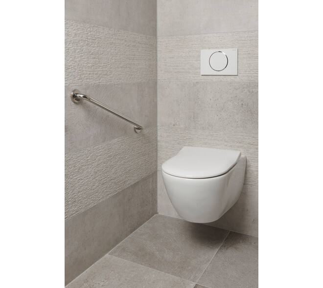 SecuCare Wandbeugel 60cm RVS gepolijst Ø25