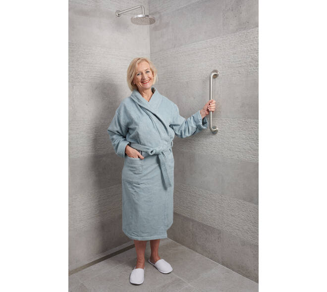 SecuCare Wandbeugel 45cm RVS geborsteld Ø25