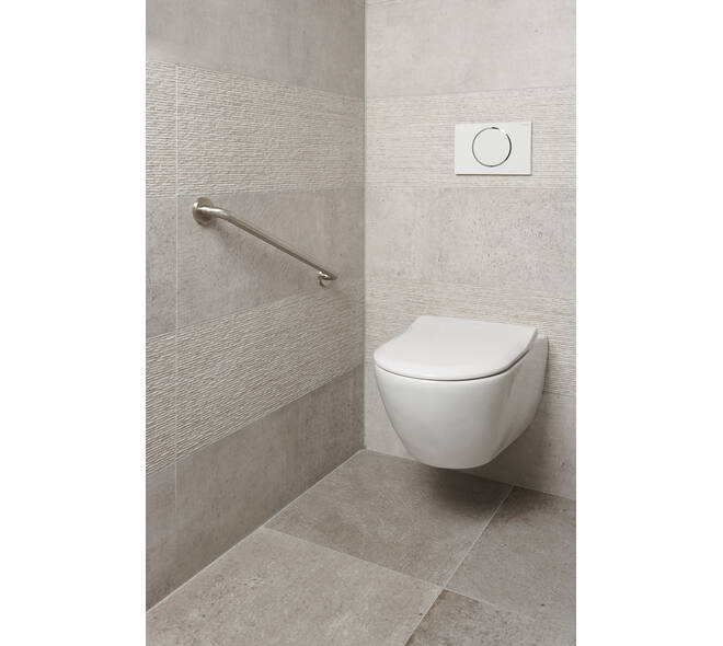 SecuCare Wandbeugel 60cm RVS geborsteld Ø25