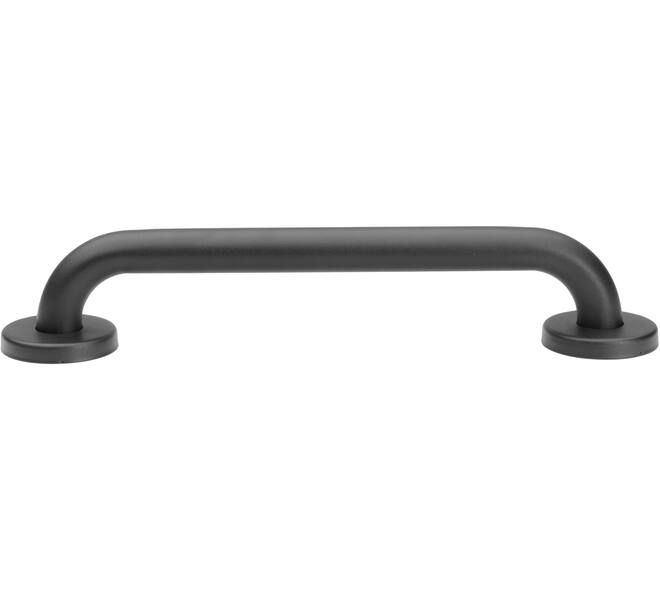 SecuCare Wandbeugel 30cm RVS Ø25 Zwart