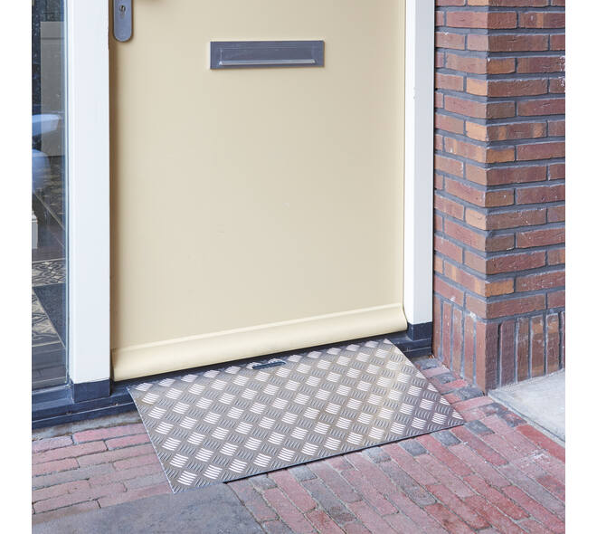 SecuCare Drempelhulp Alu type 2 B 78cm H 3 tm 7cm
