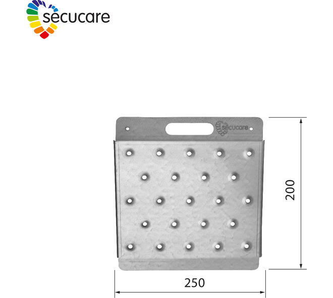 SecuCare Drempelhulp Plus Mini 1 B 25 H 3-7 cm