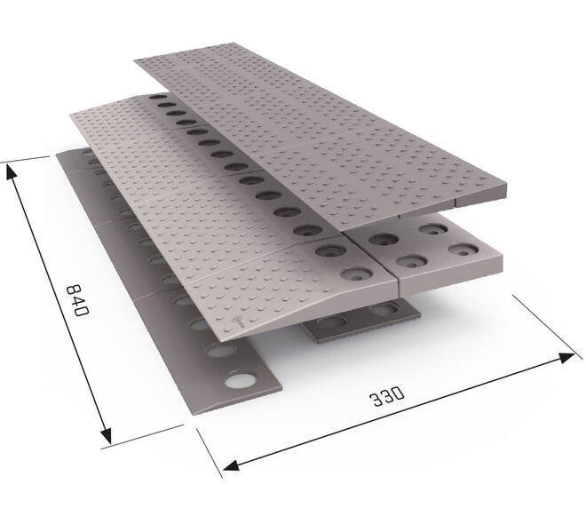 SecuCare Drempelhulp set 2, 84x4x33cm