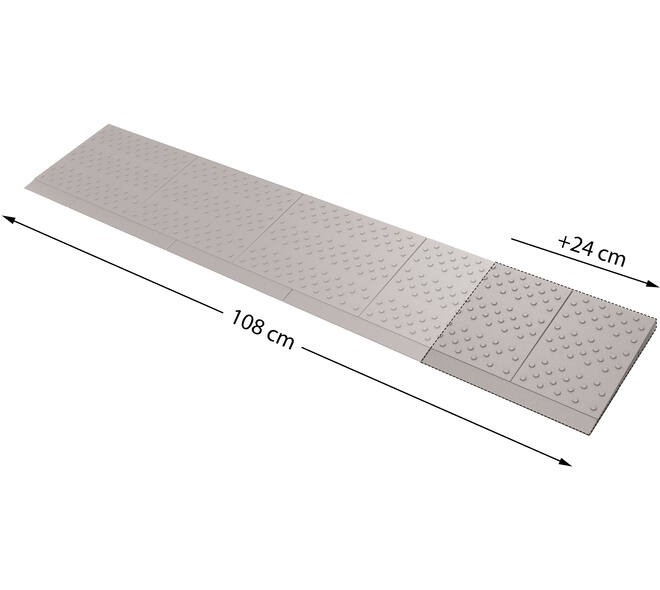 SecuCare Drempelhulp set 1 verbreding-set naar 108cm