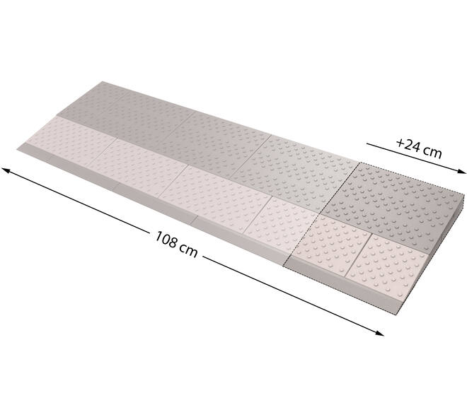 SecuCare Drempelhulp set 2 verbreding-set naar 108cm