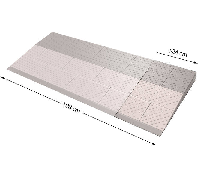 SecuCare Drempelhulp set 3 verbreding-set naar 108cm
