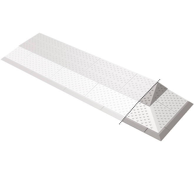 SecuCare Drempelhulp 2 laags uitbreiding +1zij links/rechts