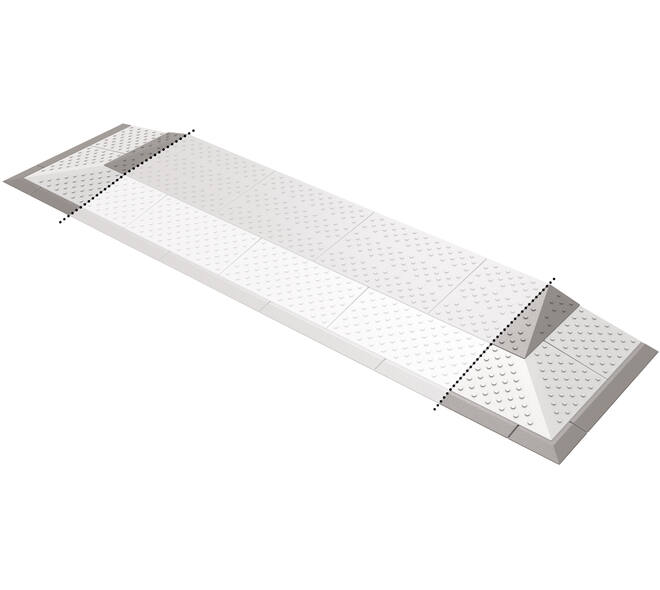 SecuCare Drempelhulp 2 laags uitbreiding +1zij links/rechts