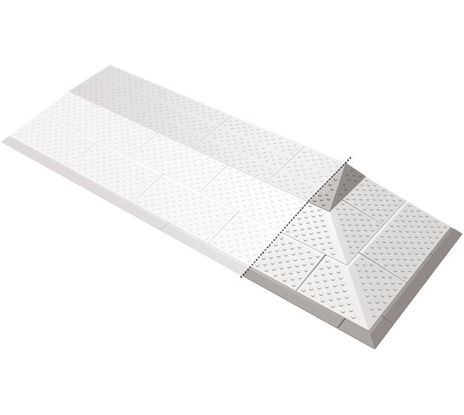SecuCare Drempelhulp 3 laags uitbreiding +1zij links/rechts
