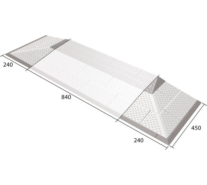 SecuCare Drempelhulp 3 laags uitbreiding +1zij links/rechts