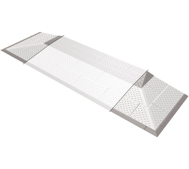 SecuCare Drempelhulp 3 laags uitbreiding +1zij links/rechts