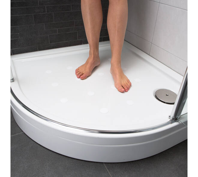 SecuCare Anti slip sticker rond 35mm, wit (32)