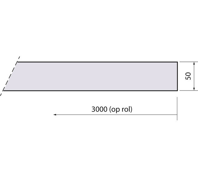 SecuCare Anti slip sticker op rol, 50x3000mm, transparant