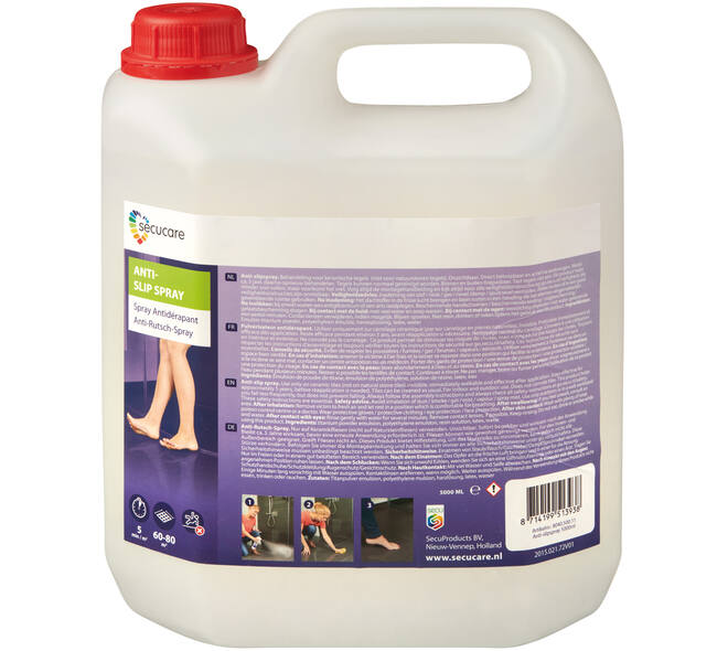 SecuCare Anti slip spray 5 Liter