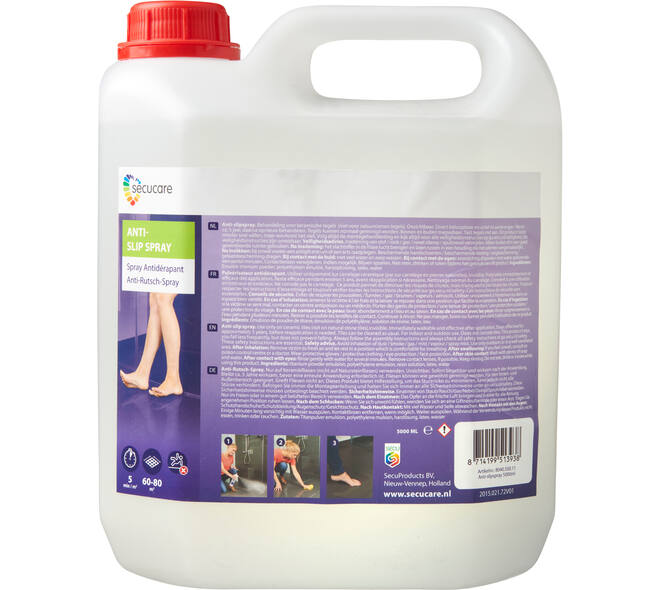 SecuCare Anti slip spray 5 Liter