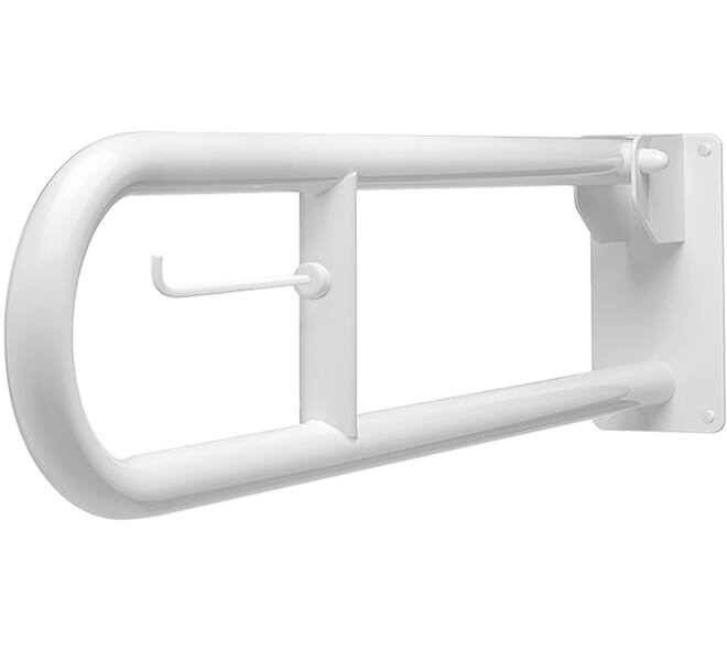 SecuCare Toiletrolhouder tbv toilet klapbeugel Basic wit