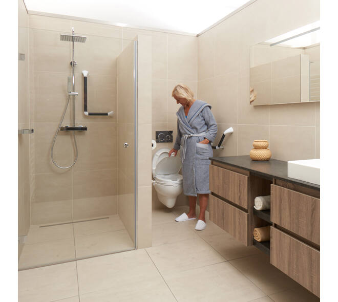 SecuCare Toiletverhoger, 10cm hoog