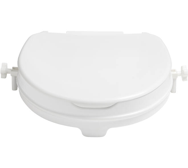 SecuCare Toiletverhoger met klep, 6cm hoog