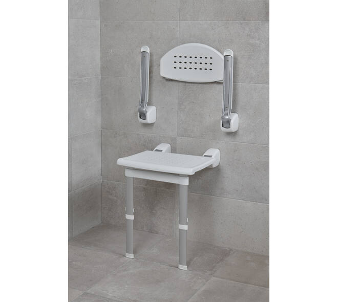 SecuCare Armleuning tbv douche stoel & zitje, opklapbaar (2)