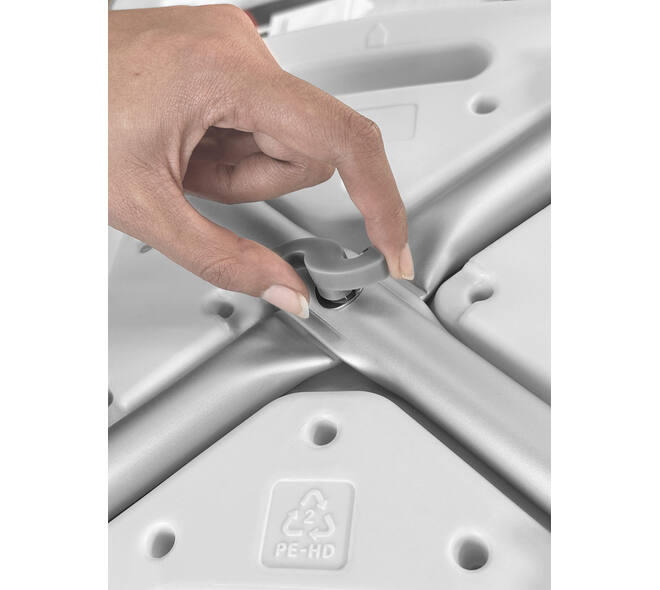 SecuCare Douchestoel BASIC met rugleuning