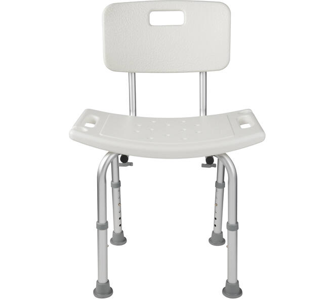 SecuCare Douchestoel BASIC met rugleuning