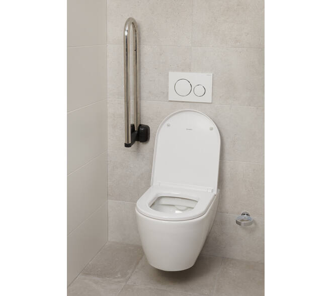 SecuCare Toiletbeugel opklapbaar Premium RVS Chroom, 70cm