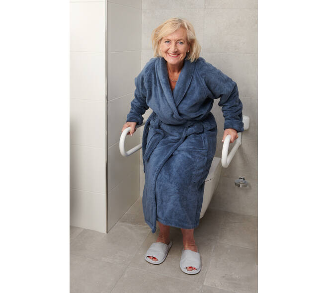 SecuCare Toiletbeugel opklapbaar Premium Wit, 70cm