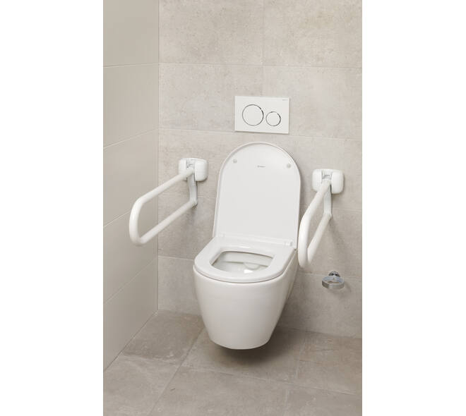 SecuCare Toiletbeugel opklapbaar Premium Wit, 70cm