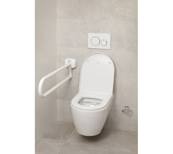 SecuCare Toiletbeugel opklapbaar Premium Wit, 80cm