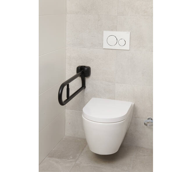 SecuCare Toiletrolhouder Premium Zwart