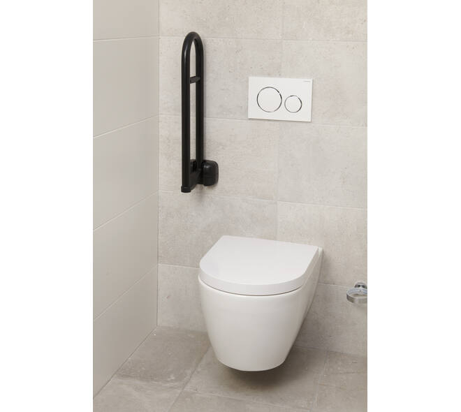 SecuCare Toiletrolhouder Premium Zwart