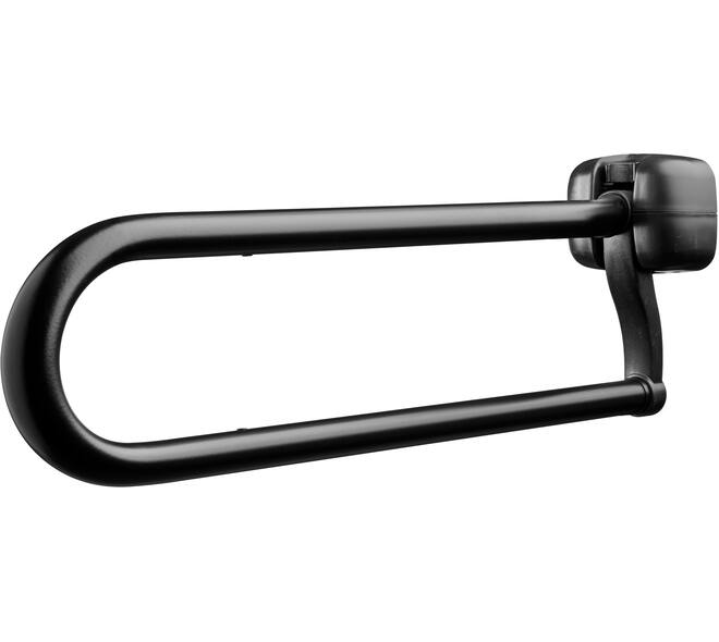 SecuCare Toiletbeugel opklapbaar Premium Zwart, 70cm