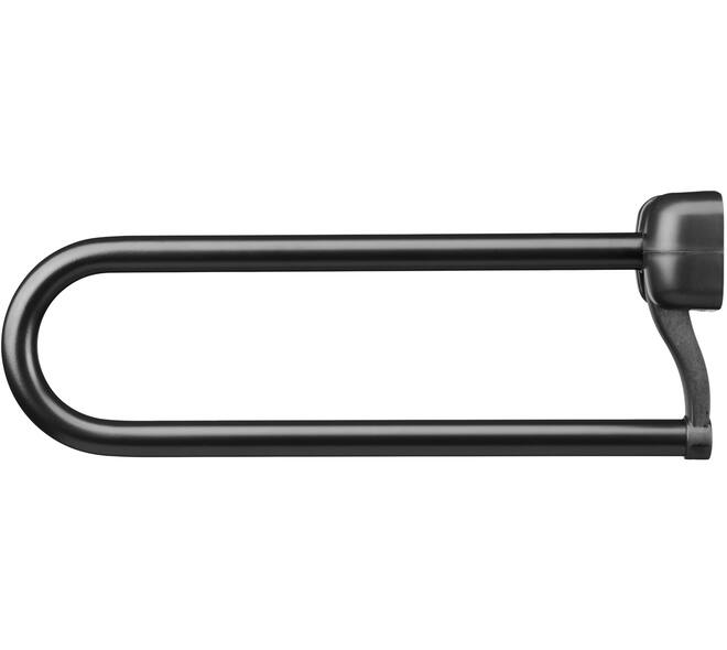 SecuCare Toiletbeugel opklapbaar Premium Zwart, 70cm