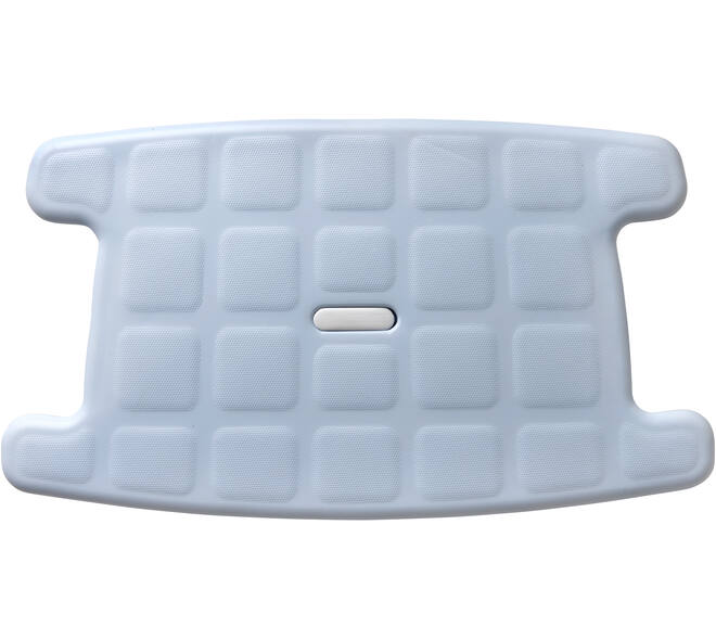 SecuCare Douchestoel Quattro comfort kussen blauw
