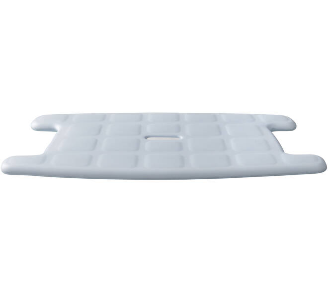 SecuCare Douchestoel Quattro comfort kussen blauw